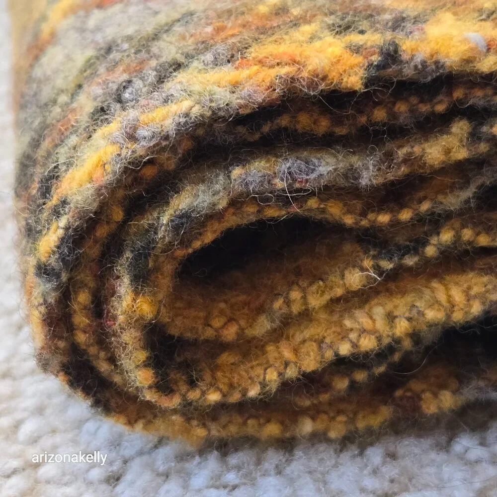 Karen Zambox Wool Tweed Plaid Vintage Culture - Picture 11 of 14